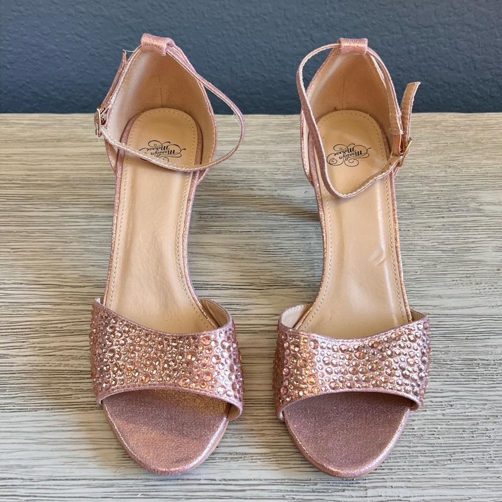 Marilyn Monroe Pink Rhinestone Heels